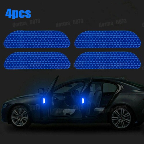 Blue reflective sticker - blue,