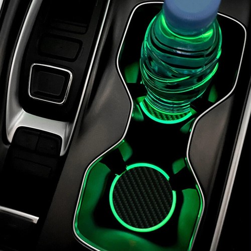 Led car cup holder lights - led,