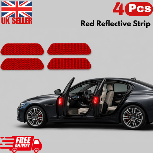 Red reflective strip - reflective,