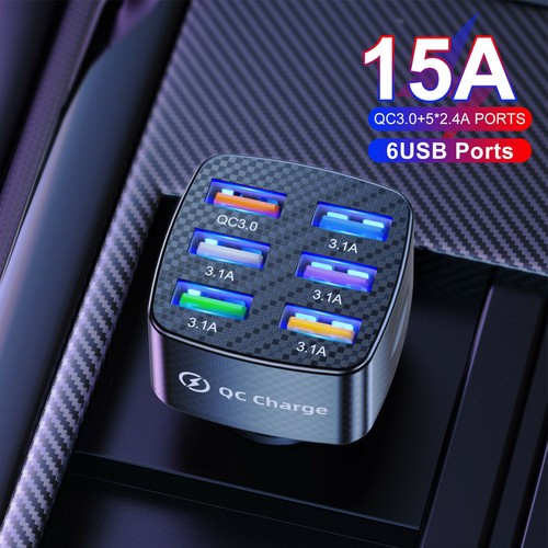Car accessories port - accessories, 6-port