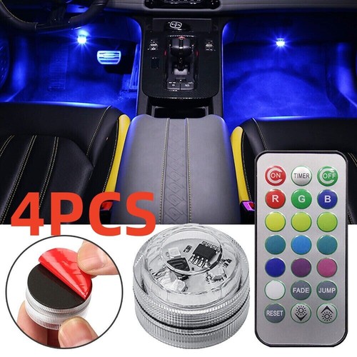 4xmulticolor led light - light, car