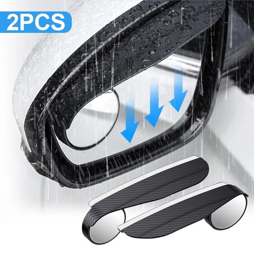 2pcs carbon fiber car rearview - 2pcs,