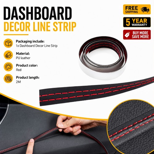 Leather car dashboard - pu,