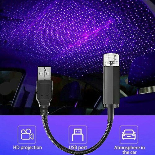 Car night light interior usb - car,