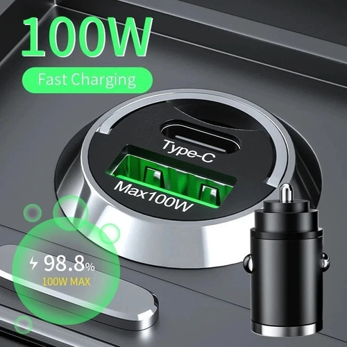 100w usb car phone charger - car,