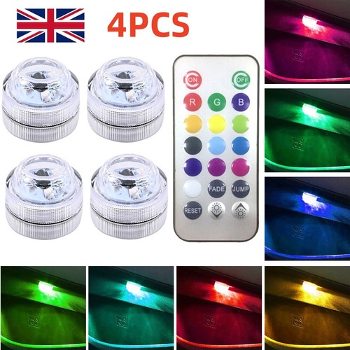 4xmulticolor led light car - 4xmulticolor,
