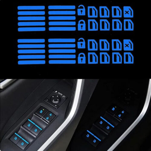 2pcs luminous blue vehicle car - vehicle,
