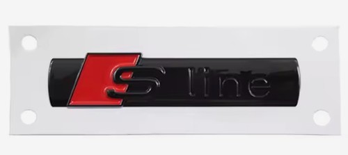2pcs line style emblem - 3d,