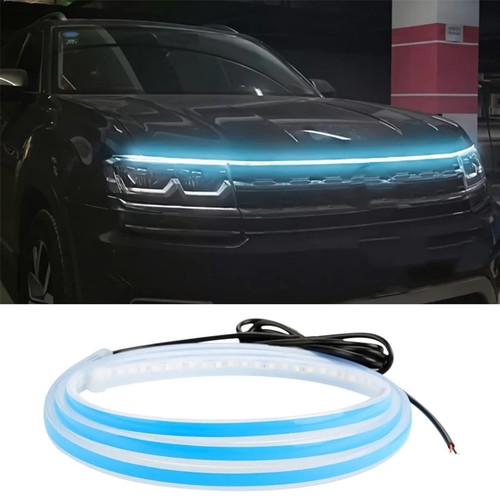 120cm flexible white car hood - 120cm,