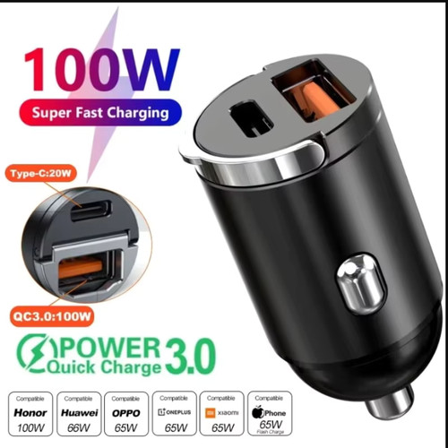 100w usb car phone - 100w,