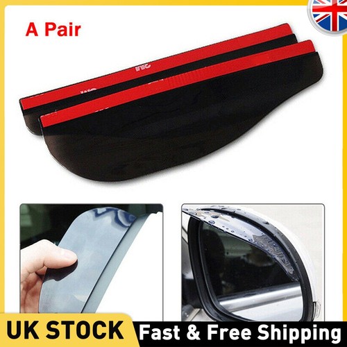 Black rear view side mirror - view,