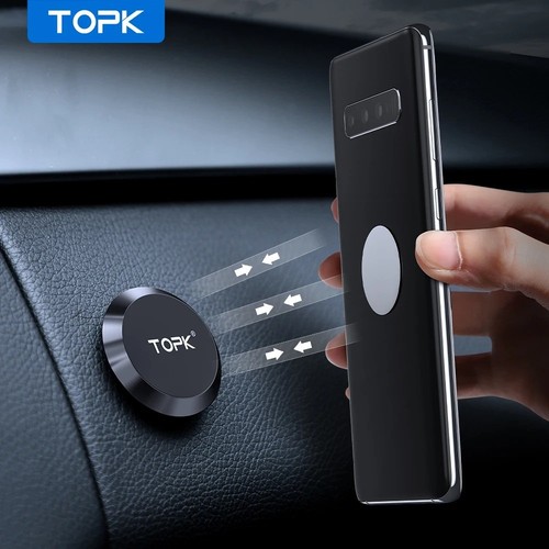 Magnetic car phone holder - phone,
