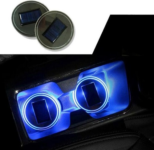 2pcs blue led - cup, pad